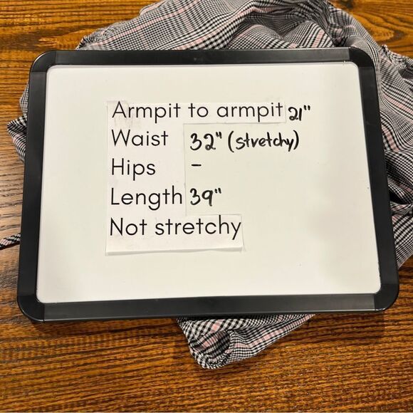 Old Navy Plaid long sleeve knee length Dress - Picture 8 of 12